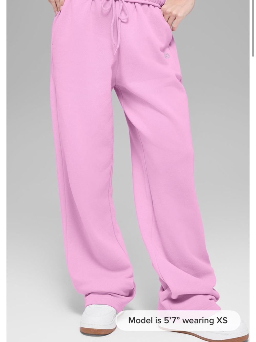 ALO Candy Heart Pink NWT Size S Sweatpants